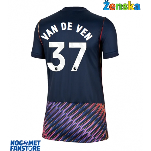 Tottenham Hotspur Micky van de Ven #37 Gostujuci Dres za Ženska 2026-27 Kratak Rukav